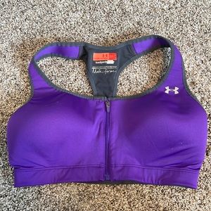 Under Armour Sports Bra- Front Zip Closure